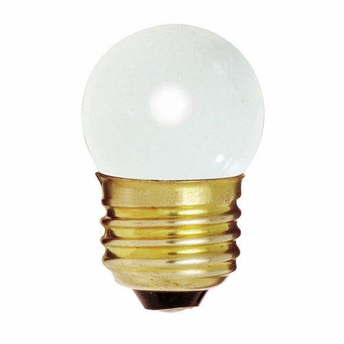 S3607 Dimmable Indicator and Sign Incandescent Lamp, 7.5 W, E26 Incandescent Lamp, S11 Shape, 20 Lumens Initial