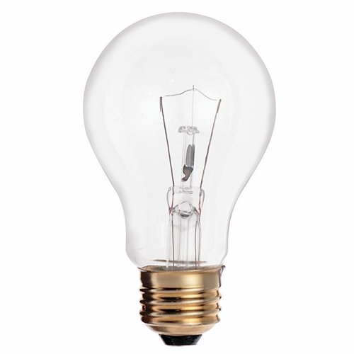 S3940 Dimmable General Service Incandescent Lamp, 25 W, E26 Incandescent Lamp, A19 Shape, 170 Lumens Initial