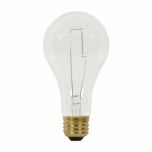 S3946 Dimmable General Service Incandescent Lamp, 150 W, E26 Incandescent Lamp, A21, 2670 Lumens Initial