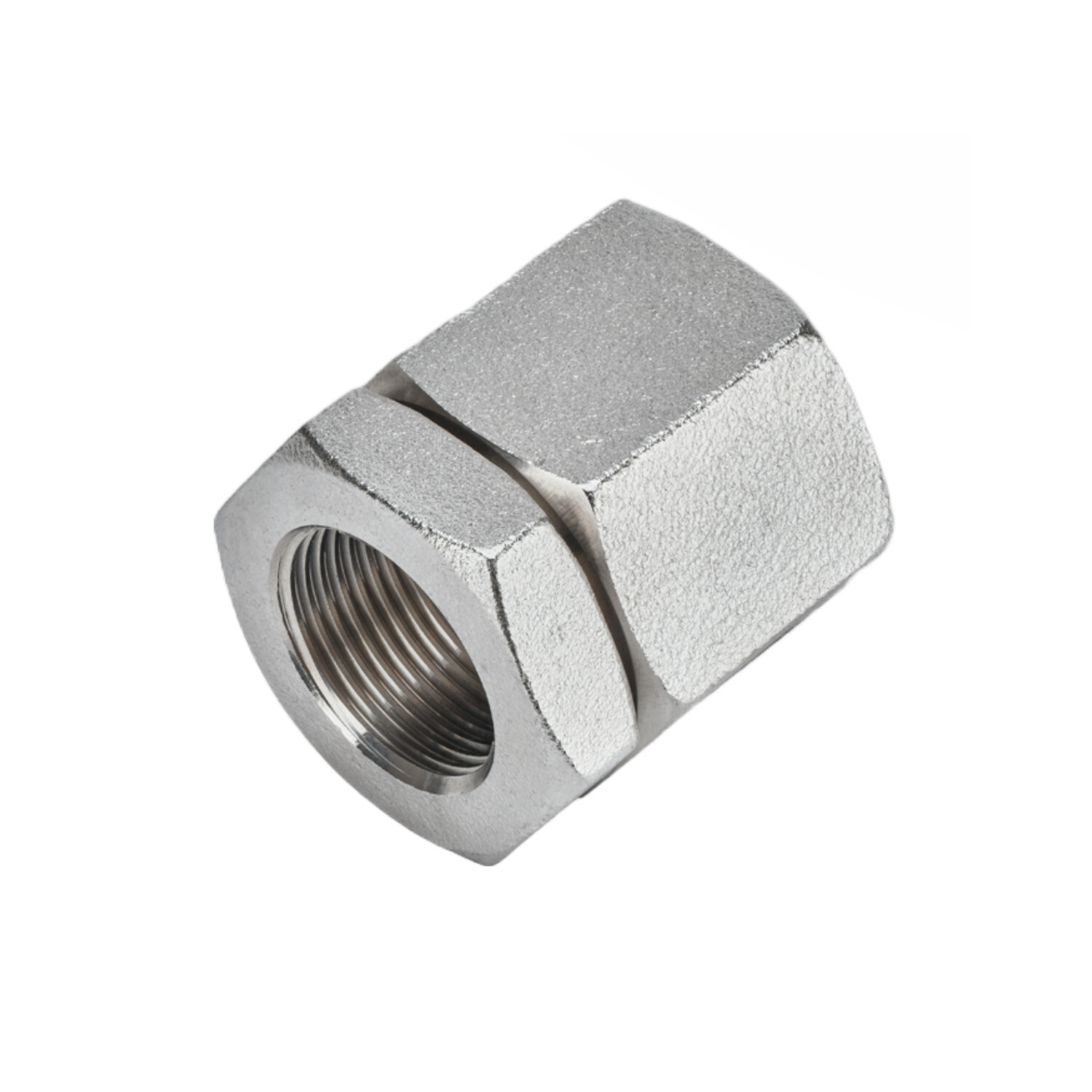 S605003U00 3-Piece Conduit Coupling, 1/2 in, For Use With IMC/Rigid Conduit, Stainless Steel, Polished Silver