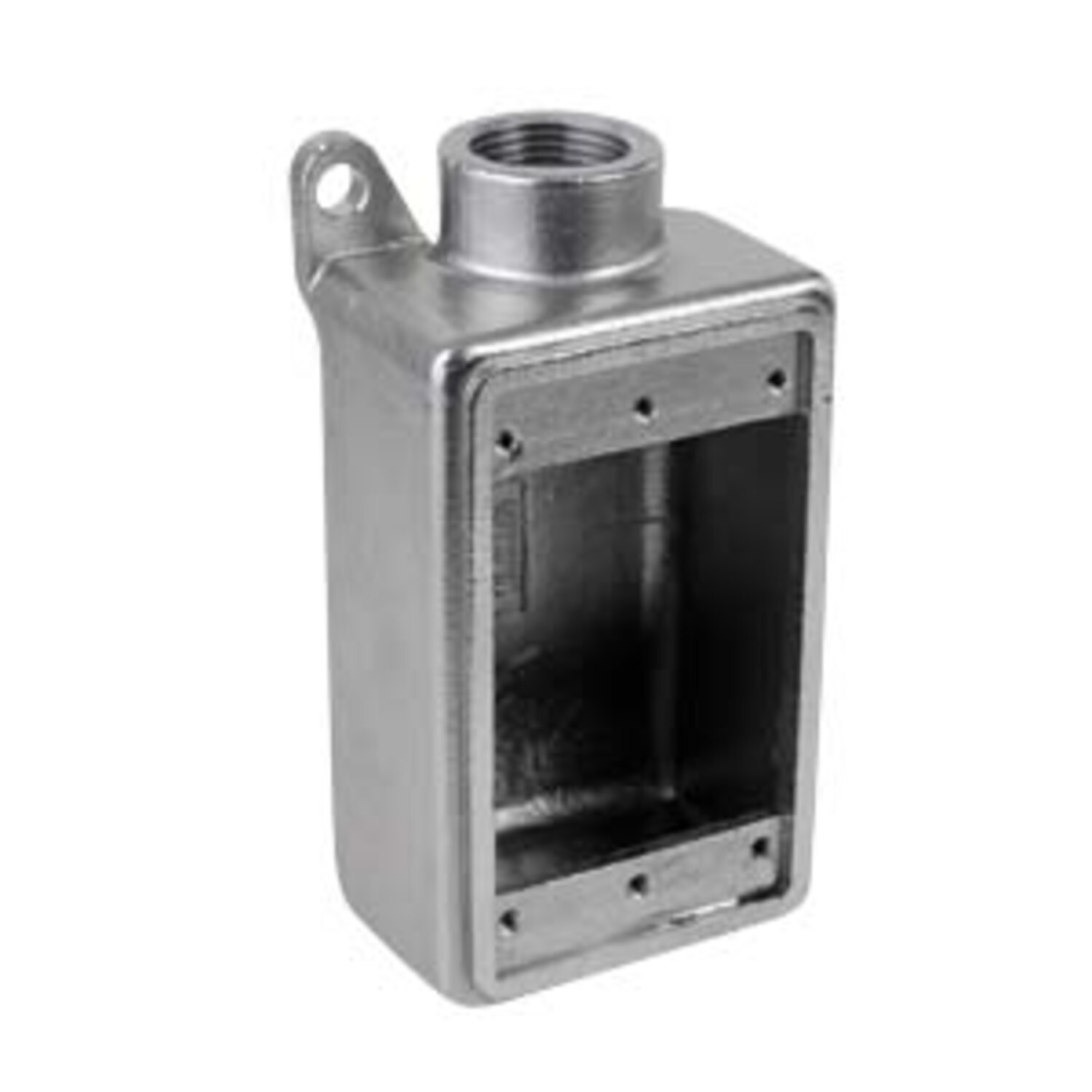 S60700FD00 Type FD Weatherproof Conduit Device Box, 316 Stainless Steel, 25 cu-in Capacity, 1 Gangs, 5.28 in L x 2.83 in W x 2.5 in H