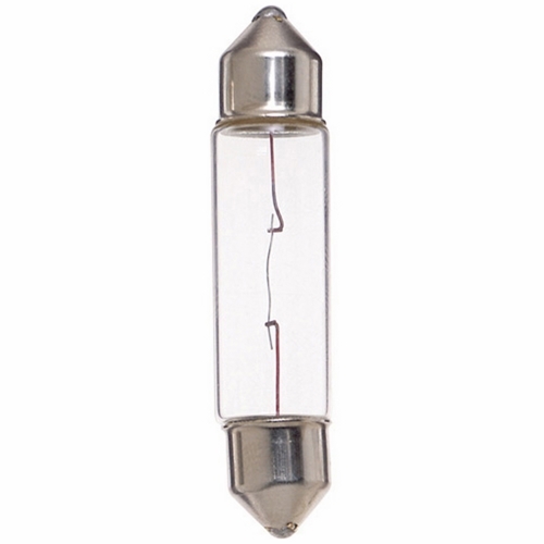 S6987 Miniature Lamp, 5 W, Festoon Lamp, T1.75 Shape, 50 Lumens Initial
