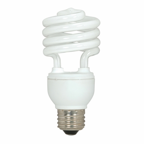 S7224 Compact Fluorescent Lamp, 18 W, E26 Lamp, T2 Mini Spiral Shape, 1140 Lumens Initial