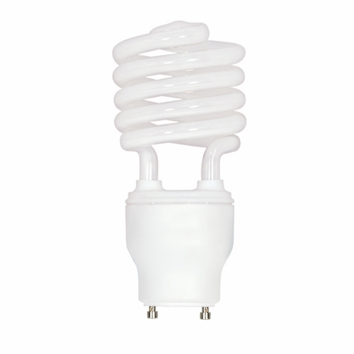 S8206 Compact Fluorescent Lamp, 23 W, GU24 Lamp, T2 Mini Spiral Shape, 1600 Lumens Initial