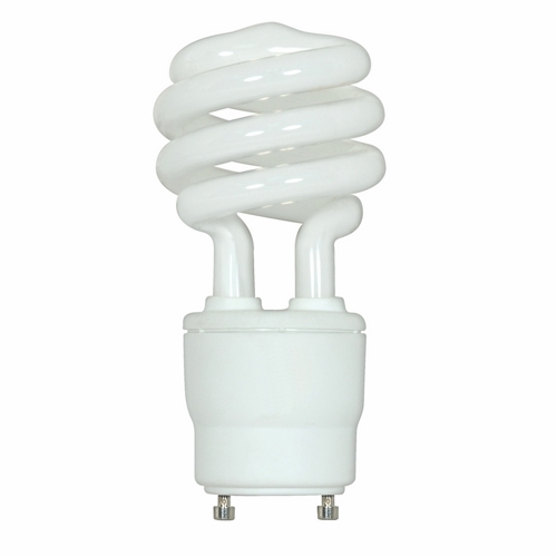 S8207 Compact Fluorescent Lamp, 26 W, GU24 Lamp, T3 Mini Spiral Shape, 1750 Lumens Initial