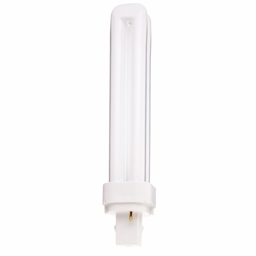 S8327 HyGrade Double Twin Quad Tube Compact Fluorescent Lamp, 26 W, G24d-3 Lamp, T4 Shape, 1825 Lumens Initial