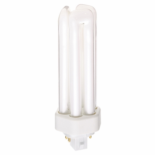 S8351 HyGrade Triple Twin Compact Fluorescent Lamp, 32 W, GX24q-3 Lamp, T4 Shape, 2400 Lumens Initial