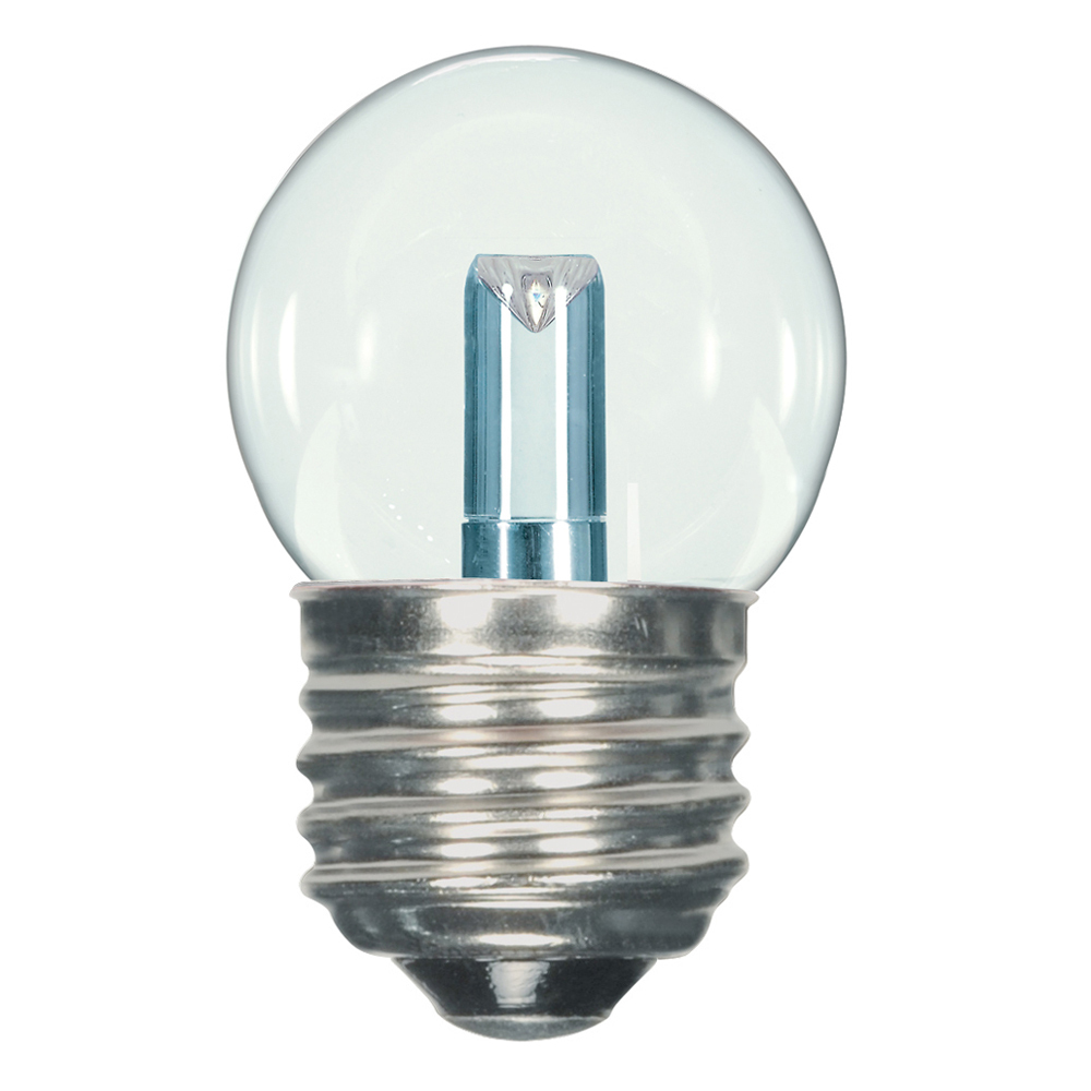 S9160 LED Specialty Lamp, 1.2 W, 15 W Incandescent Equivalent, E26 Lamp Base, S11 Shape, 120 V AC