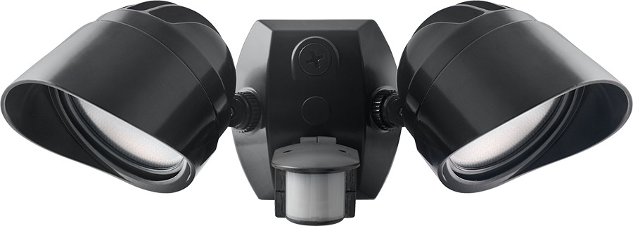 SMSBULLET2X12NA Floodlight Fixture,) LED Lamp, 26 W Fixture, 120 V AC, Bronze Housing