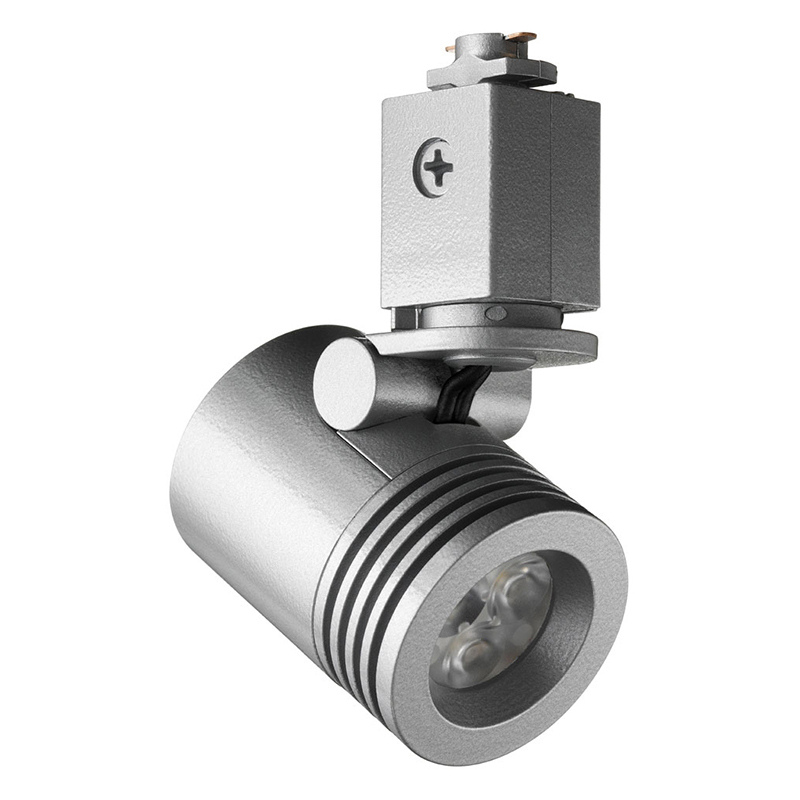 TL114 G2 40K 80CRI FL WH Generation 2 Track Head, LED Lamp, 12 V AC, Mini Cylinder Spotlight Head