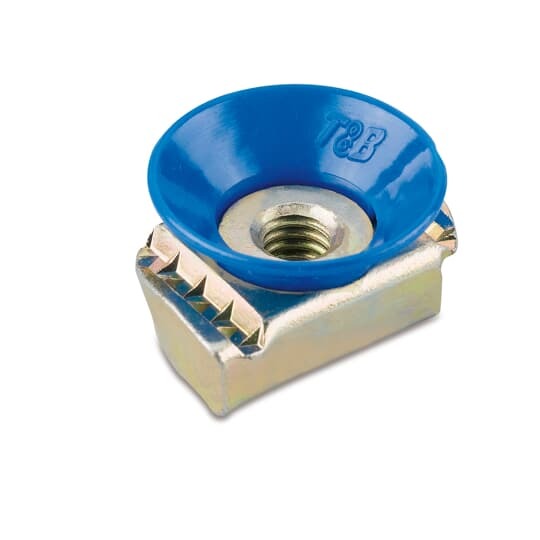 UCN38 Kindorf Universal Cone Nut, 3/8-16 Thread, For Use With A100, B100, AB100 Series 1-5/8, 1-1/2 in Channel, Steel
