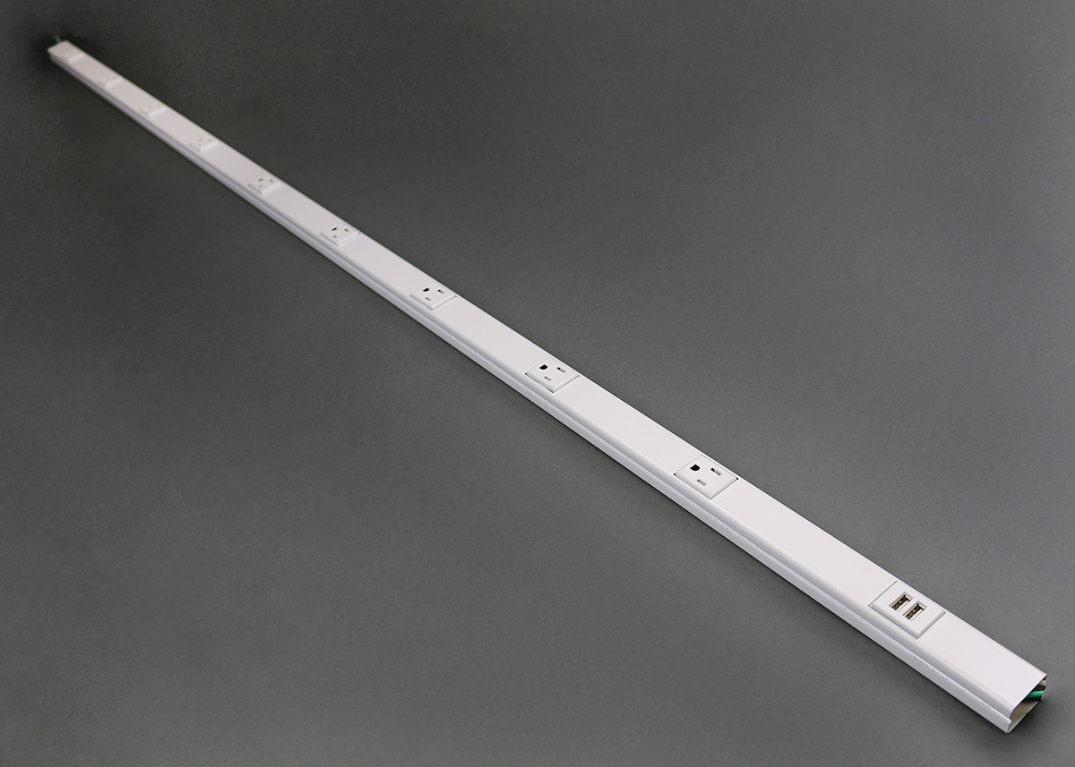 USB PLUGMOLD 6FT WHITE