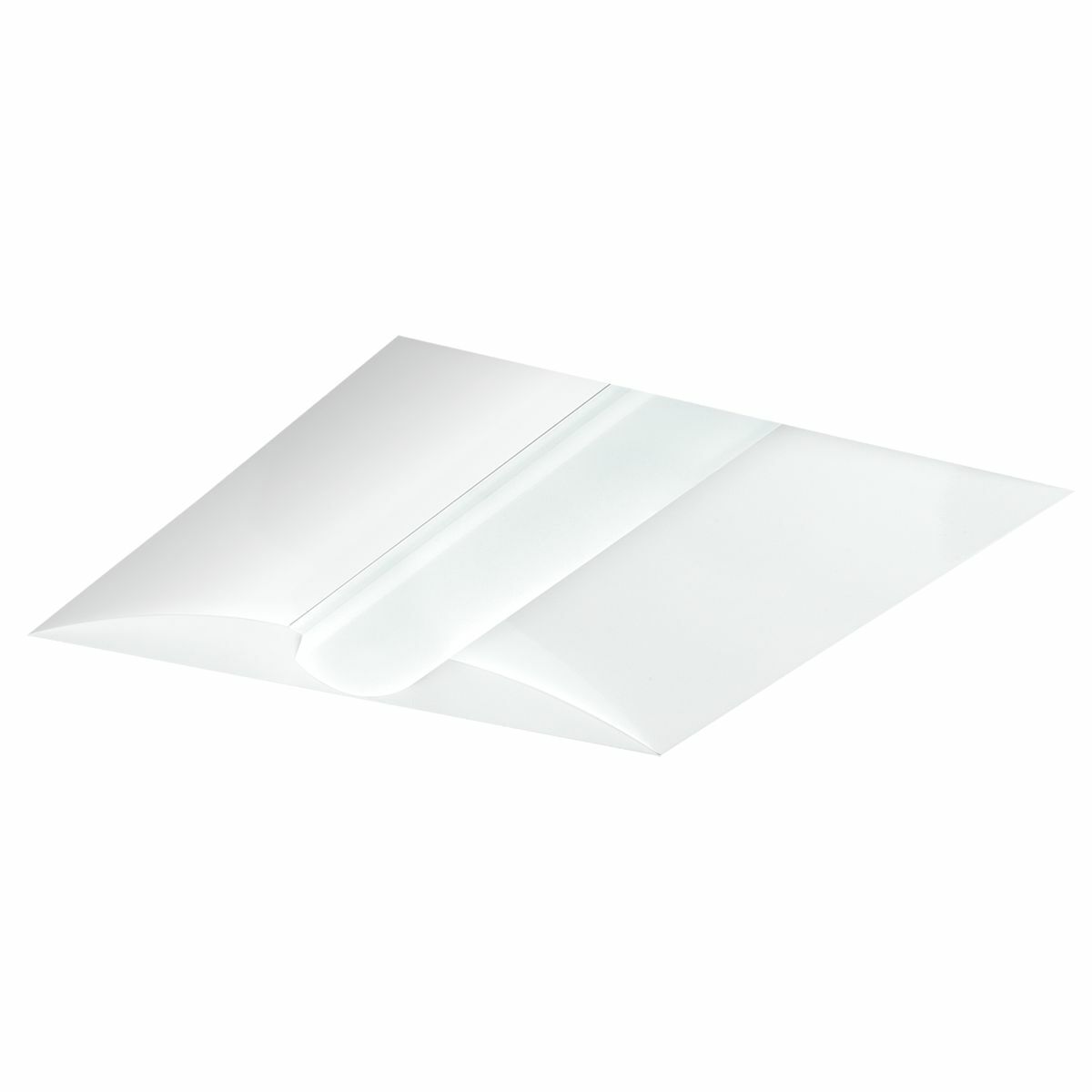 CCL22-3340 Center Lens Troffer, (1) Lamp, 28.9 W Fixture, 120 to 277 V AC, Steel Housing