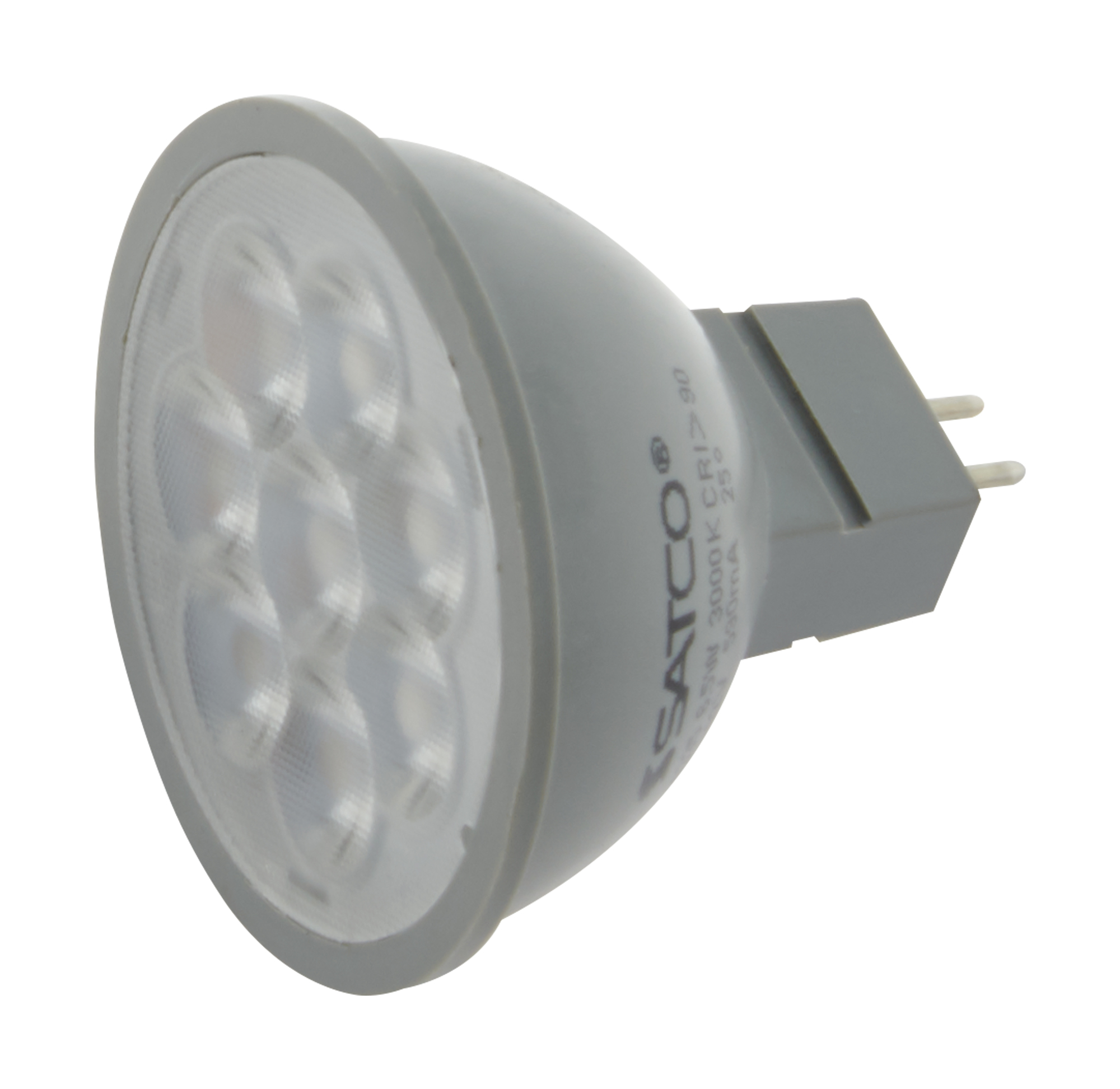 S11340 Forward/Reverse Phase Dimmable LED Lamp, 6 W, 50 W Incandescent Equivalent, GU5.3 Lamp, MR16 Shape, 550 Lumens