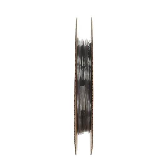 CPO187-0-C Shrink-Kon Flame-Retardant Non-Lined Standard Heat Shrink Tubing, 3/16 in ID Expanded, 0.09 in ID Recovered, 0.02 in THK Wall Recovered, 100 ft L, Cross Linked Polyolefin, Black