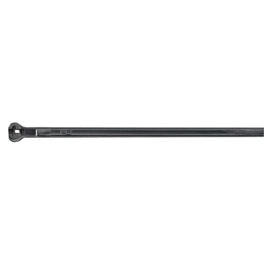 TY5277MX Ty-Rap High Performance Standard Cable Tie, 24.3 in L x 0.27 in W x 0.06 in THK, Nylon/Polyamide 6.6, Black