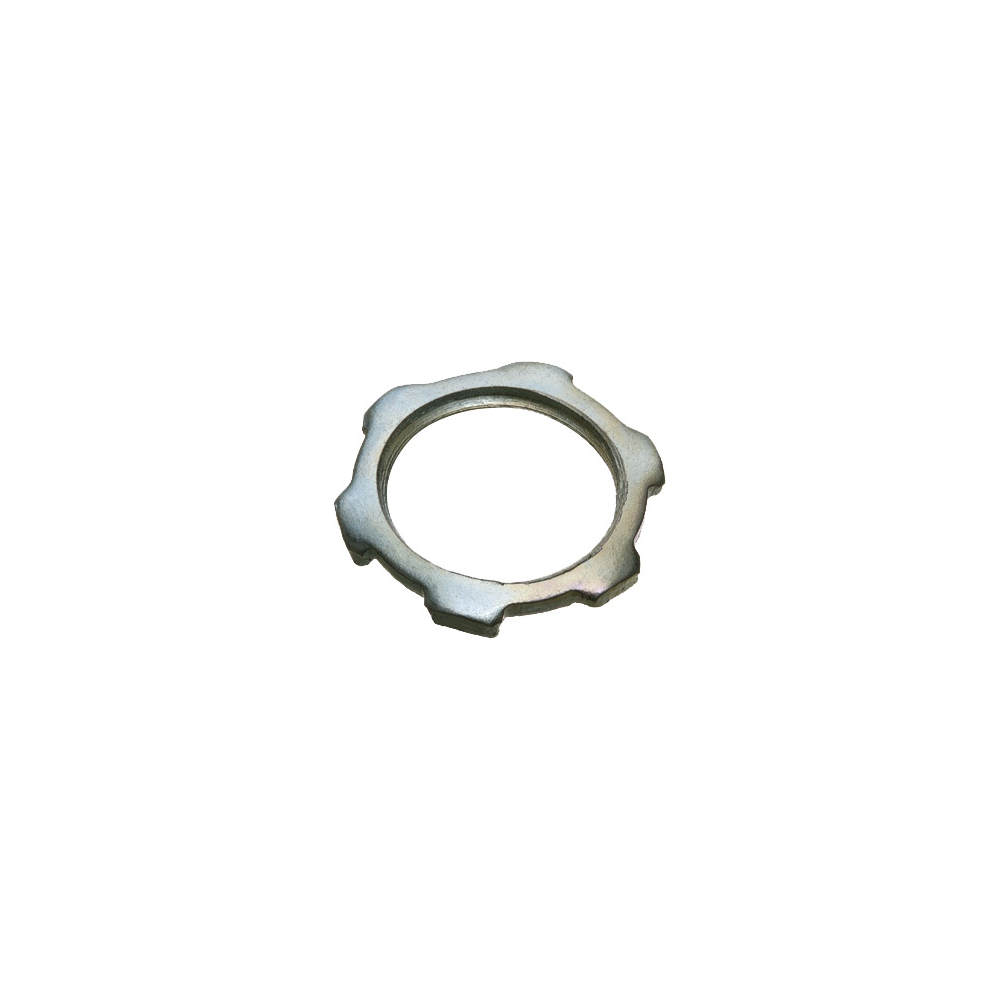401 Threaded Conduit Locknut, 1/2 in, For Use With IMC/Rigid Conduit, Steel, Plated