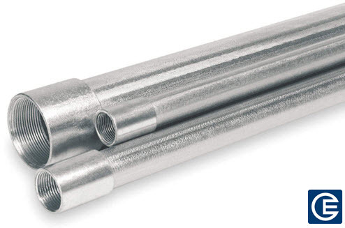 Aluminum Rigid Conduit Standard Stick; 1 1/2 in Diameter, 10 ft Length