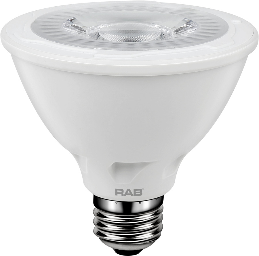 PAR30S-11-940-40D-DIM Dimmable Short Reflector LED Lamp, 11 W, 75 W Incandescent Equivalent, E26 Lamp, PAR30s Shape, 900 Lumens