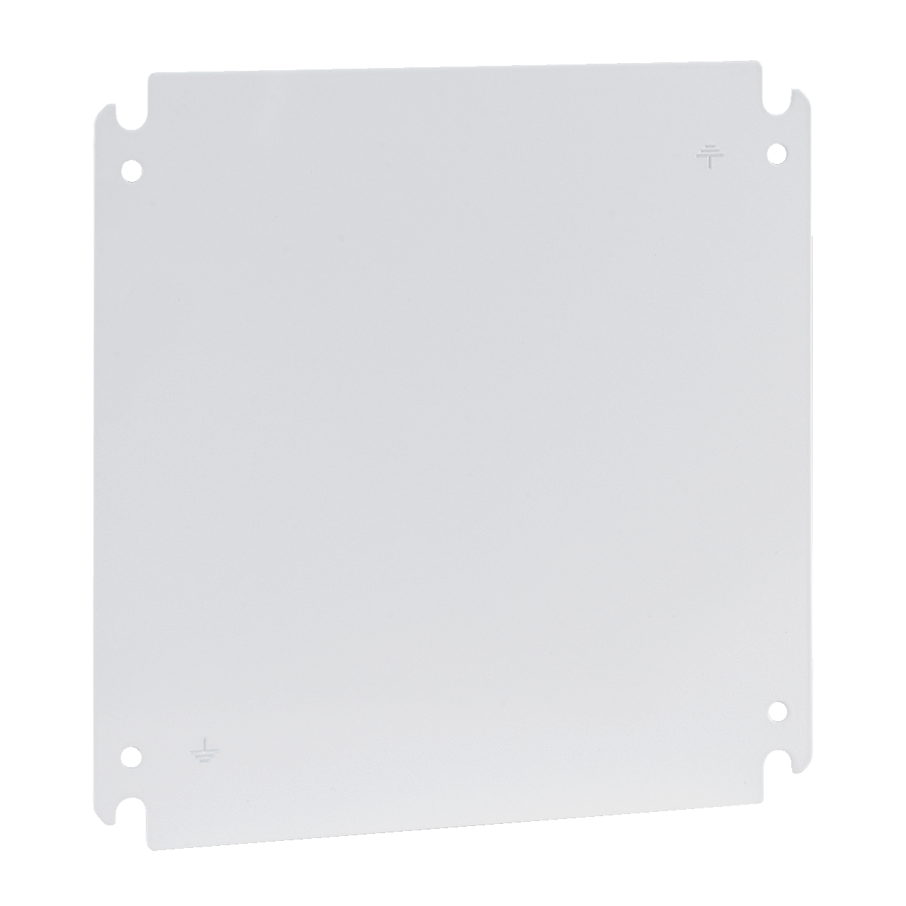 CP3545 Concept C2 Rear Door Panel, 13.08 in W x 9.12 in H, Steel, White