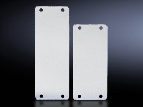 2478000 Cover Plate, For Use With 16 Pole Connector Cutouts, Sheet Steel