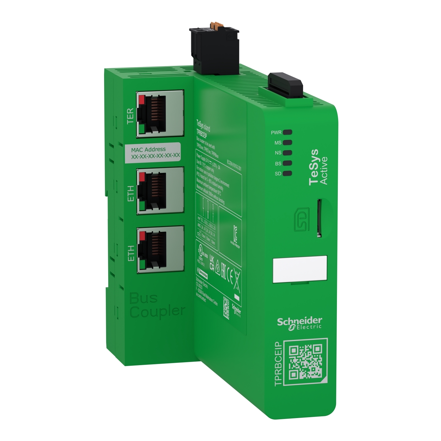 TPRBCEIP TESYS Series Bus Coupler, 24 V DC, 3 A