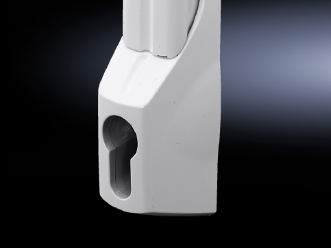 2537010 Handle, Comfort Grip Handle, For Use With SZ, AE Series Cam Type 15 in H x 12 in W Wall Mount Enclosure, Die Cast Zinc