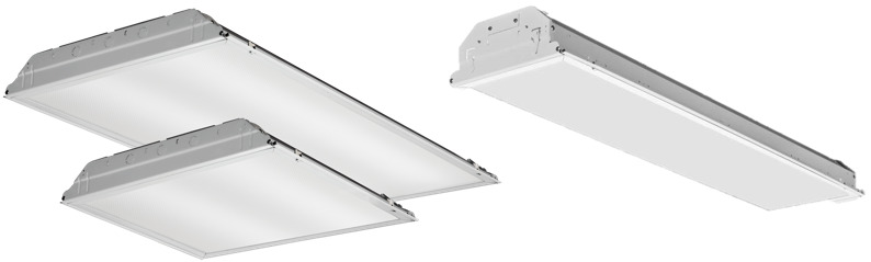 2GTL4 LP840 2ft x 4ft Contractor Select LED Lensed Troffer, 4000 LM, 4000K, 39W
