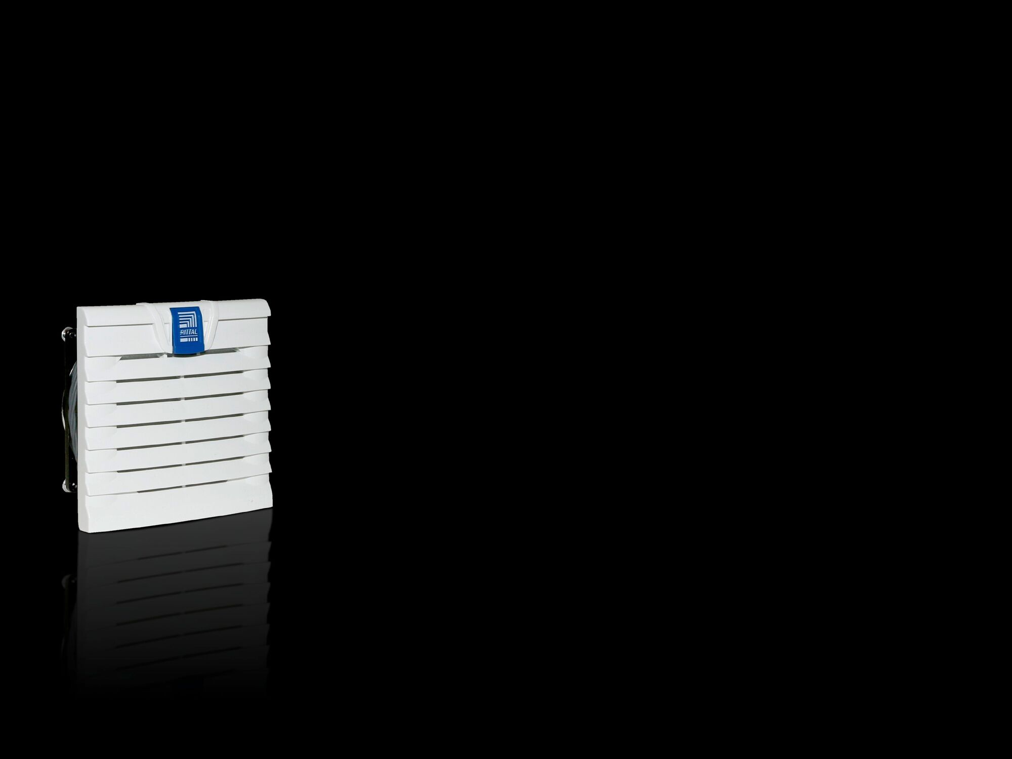 3237110 TopTherm 1-Phase Filter Fan Unit, 115 V AC, 0.12/0.1 A, 11/9 W Power Rating, 11.8/14.7 cfm Air Flow, NEMA 3/3R/12/IP54/56 Enclosure