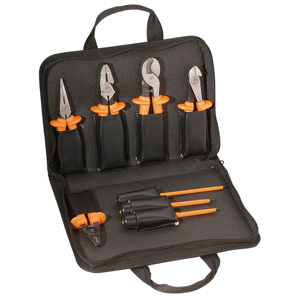 33529 Dual Insulated Premium Tool Kit, 8 Pieces, Plastic