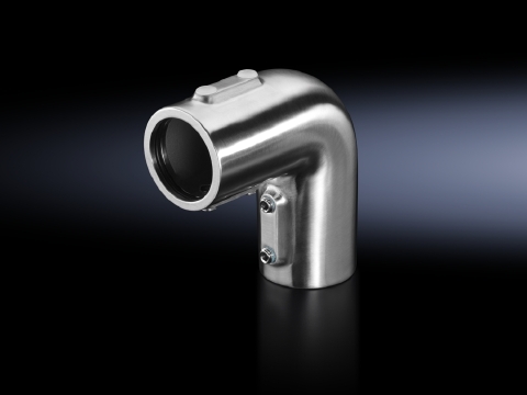 6664300 90 deg Conduit Elbow, 135.5 mm L x 135.5 mm H x 61 mm D, For Use With Rigid Conduit, Stainless Steel, Silver