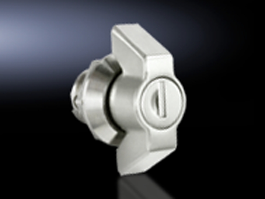 8018982 Key Locking Handle, Thumb Handle, For Use With WM Series Enclosure, 316L Stainless Steel, Brushed