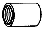 Aluminum Coupling, 3 Inch Trade Size