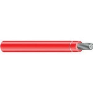 THHN Wire, 300 KCMIL, Red, Stranded, Aluminum Conductor, 1000 Foot Reel