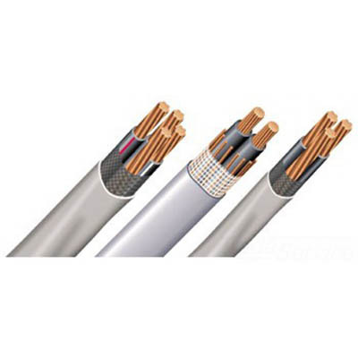 Aluminum Building Wire SER Service Entrance Cable, 4/0-4/0-4/0-4/0-2/0, Aluminum Conductor, 500 Foot Reel
