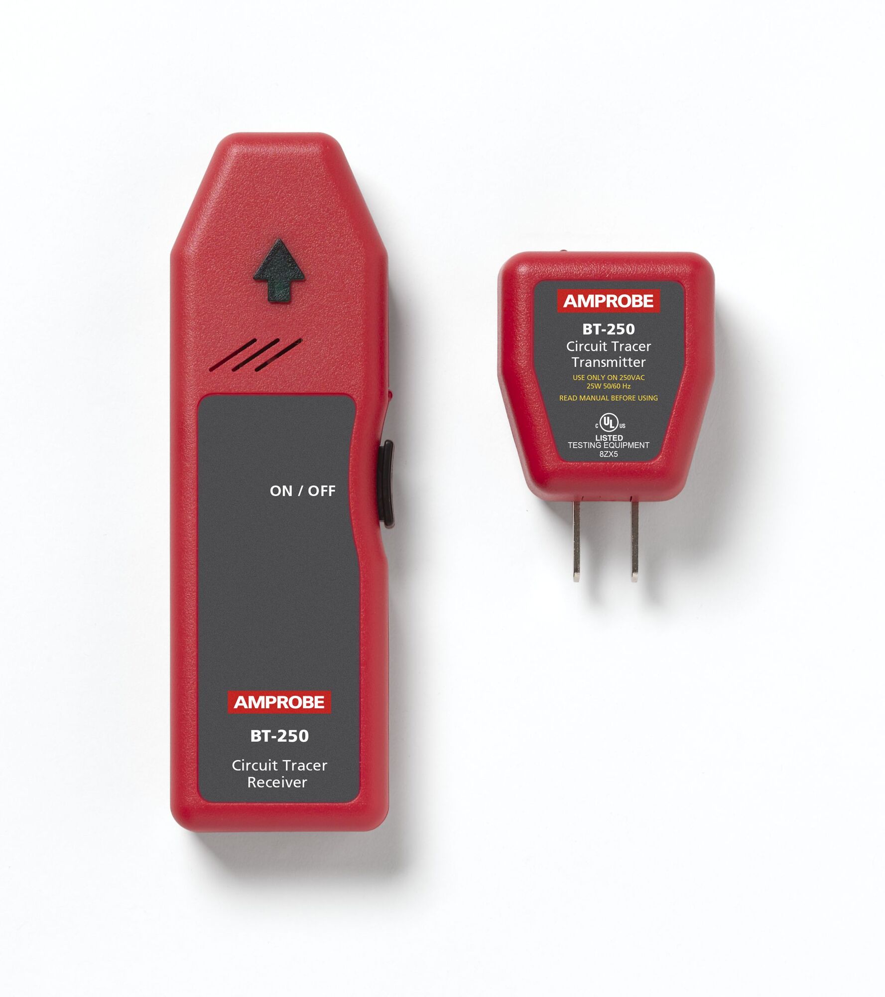 BT-250 Circuit Breaker Tester, 90 to 250 V AC/40 to 70 Hz Measuring, 9 VDC Alkaline Battery, Hard Plastic