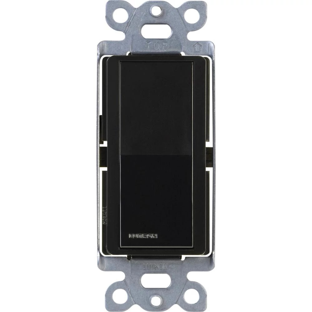 CA-4PS-BL Claro On/Off Rocker Switch, 4-Way, 15 Amp, Gloss, Black
