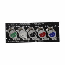 E0400-1883-NN Posi-Lok Female Panel, 600 VAC/VDC, 400 A