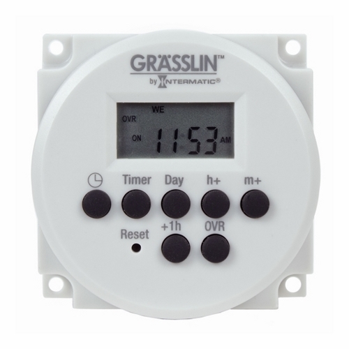 FM1D14-AV-U 1-Channel Digital Electronic Timer Switch, 1 min to 24 hr/7 days Setting, 120/277 V AC, 1/2, 1 hp, 1CO 1 Form C SPDT Contact, 1 Poles