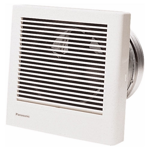 FV-08WQ1 Bath Ventilation Fan, 70 cfm, 8 in Dia Duct, 18 W, 120 VAC, 0.2 A, 1.1 sones, Import