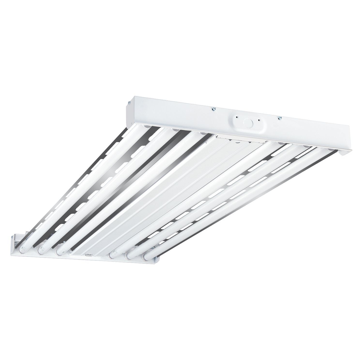 HBL632 Metalux Industrial F-Bay High-Bay Fixture, (6) T8 Lamp, 120/277 V AC