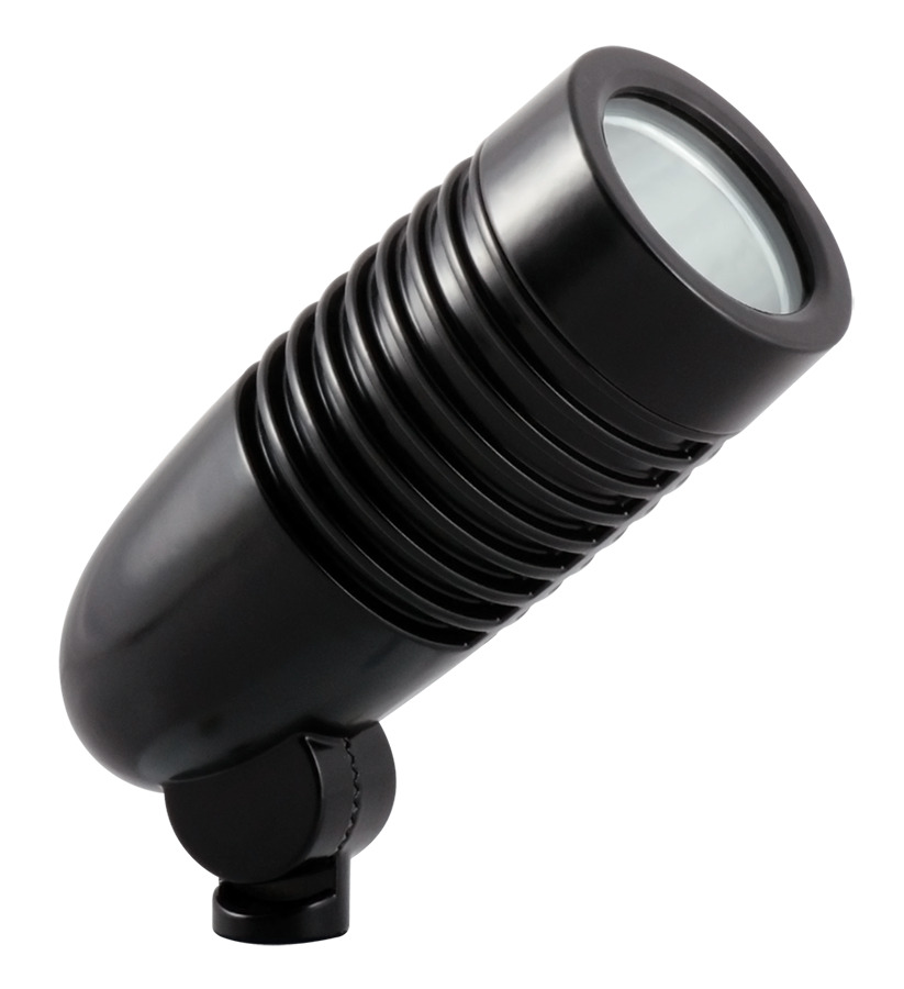 LFLED5NB HID Landscape Floodlight,), 5 W Fixture, 100/208/240 V AC, Black/Powder Coated Housing