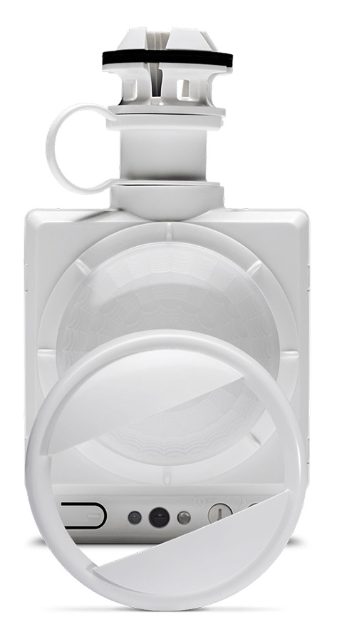 LOSBAY800 Commercial Grade High Bay Non-Fixture Ceiling Mount Occupancy Sensor With Connector, 120 to 347 V AC, 360 deg