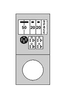 M076C010U Midwest GE 1-Head Ring Metered Temporary Power Outlet, 120/240 VAC, 90 A, 1 Phase, 6 to 1/0 AWG Wire, NEMA 3R Enclosure
