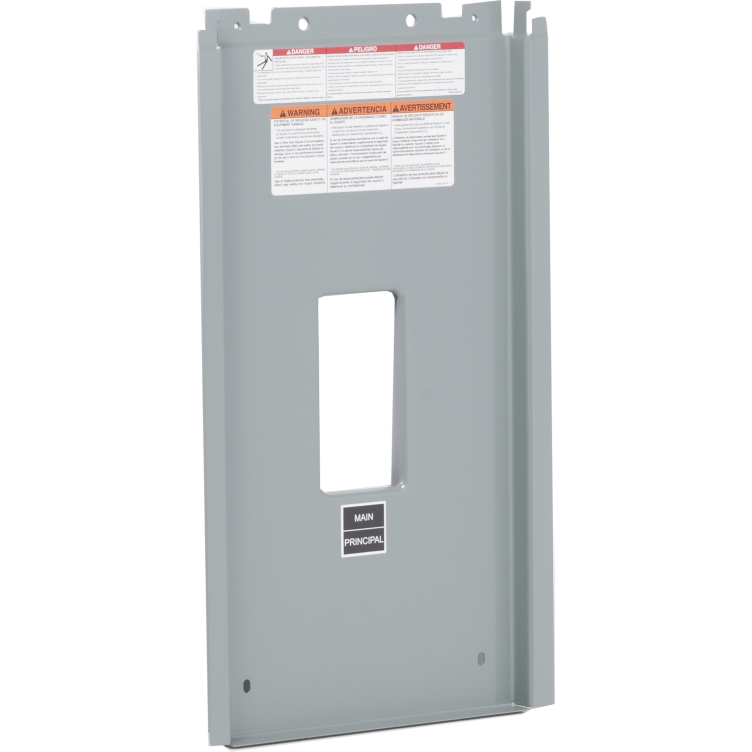 NQRPLMB4LA Main Breaker Deadfront, For Use With NQ Series LA/LH Frame Circuit Breaker Panelboards and Panelboard Interior, 400 A