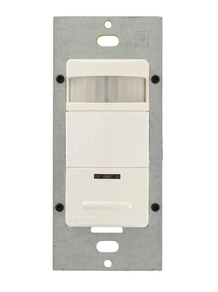 ODS10-TDW 1-Pole 1-Relay Occupancy Sensor, 120/230/277 VAC, Passive Infrared Sensor, 2100 sq-ft Coverage, 180 deg Viewing