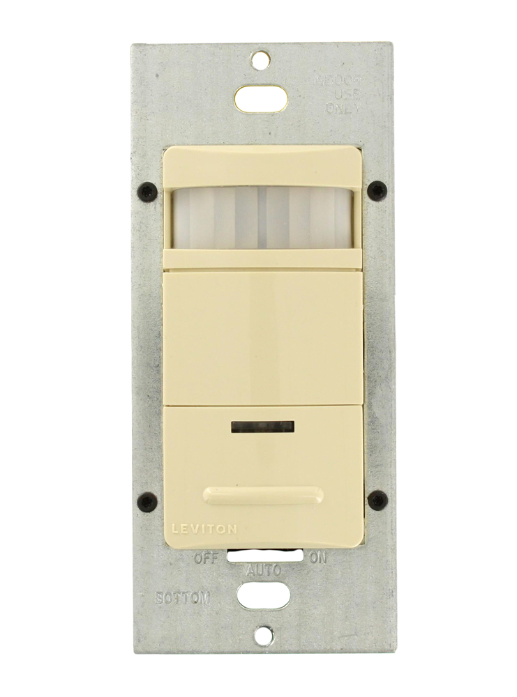 ODS15-TDI 1-Pole Vacancy Sensor, 120/230/277 V AC, PIR Sensor, 2100 sq-ft Coverage, 180 deg Viewing