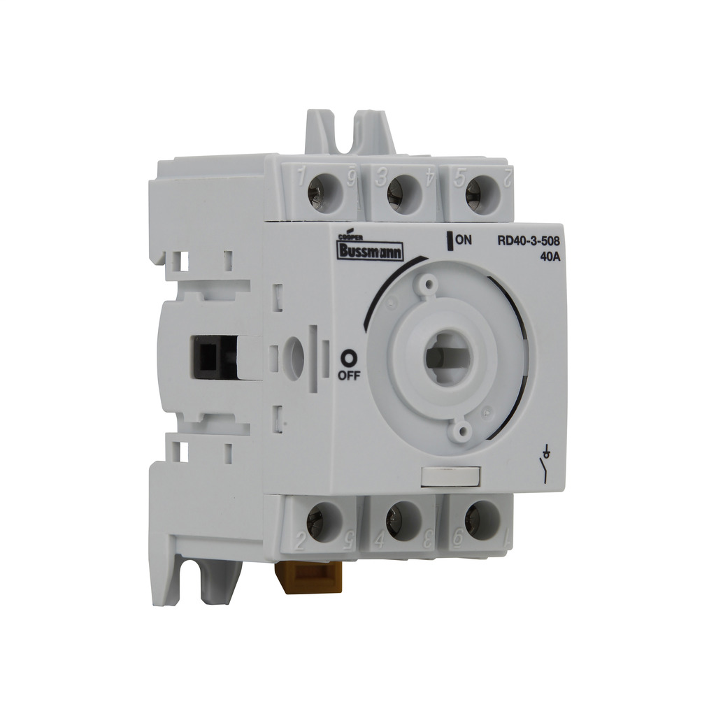 RD25-3-508 RD Series Non-Fused Rotary Disconnect Switch, 600 V AC, 25 A, 20 hp, 3 Poles