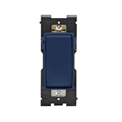 RE151-RN Renu Dimmer Rocker Switch, 0.5 hp at 120 V AC, 2 hp at 240 to 277 V AC, 15 A at 120/277 VAC Contact, 1 Poles