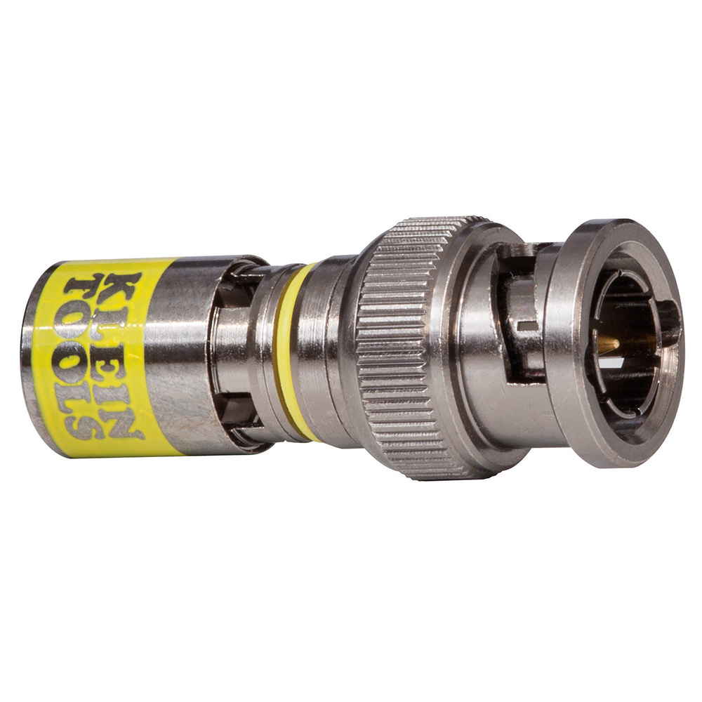 VDV813-613 Universal Coaxial Compression Connector, BNC Connection, RG6/R6Q Multi-Shield and Plenum Cable